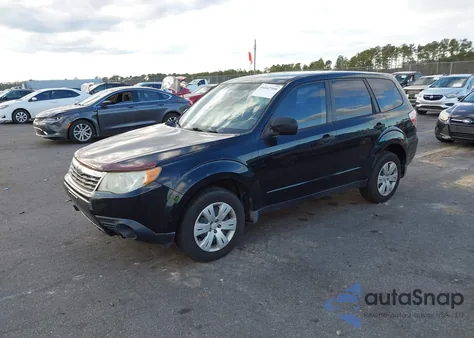 2009 Subaru Forester (Natl) X z USA, uszkodzony, nr VIN JF2SH61619H705896